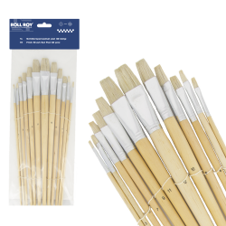 12 pcs artist brush set flat 12 pcs artist brush set flat
