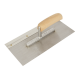 Floor trowel S/S with slot for notched blades 