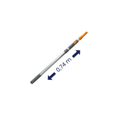X-tend-R telescopic pole 0,74-1,5m