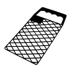 Paint grid plastic black small Paint grid plastic black small