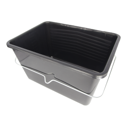 Paint bucket plastic black 15 ltr.