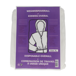 Disposable coverall (size XL) Disposable coverall (size XL)