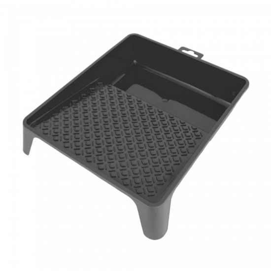 Paint tray plastic black 20 x 22 cm