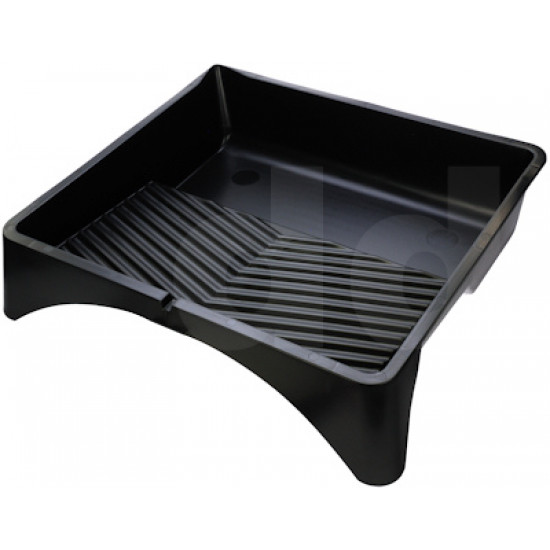 Paint tray plastic black 44 x 49 cm