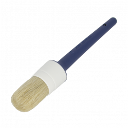 Round brush, white bristle Round brush, white bristle