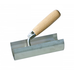 Trowel round S/S 170 mm, 30 mm radius Trowel round S/S 170 mm, 30 mm radius