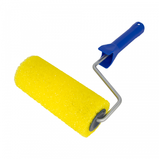 Texture roller coarse yellow Ø 60mm, 18 cm