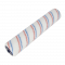 Nylon roller blue /red stripe Ø 44mm, 30 cm / 12"