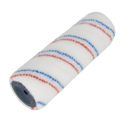 Nylon roller blue/red stripe Ø 44mm, 18 cm Nylon roller blue/red stripe Ø 44mm, 18 cm