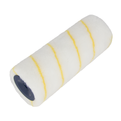 Polyacrylic roller yellow stripe Ø 44mm, 18 cm Polyacrylic roller yellow stripe Ø 44mm, 18 cm