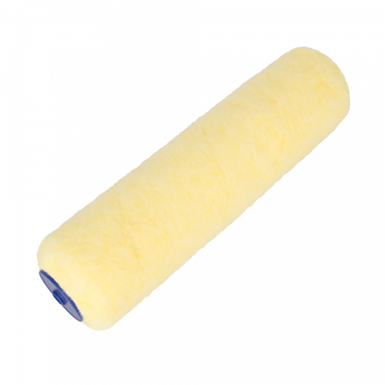 Polyester roller yellow long Ø 44mm, 30 cm / 12"