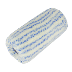 Polystripe roller blue stripe padded Ø 69mm, 18 cm Polystripe roller blue stripe padded Ø 69mm, 18 cm