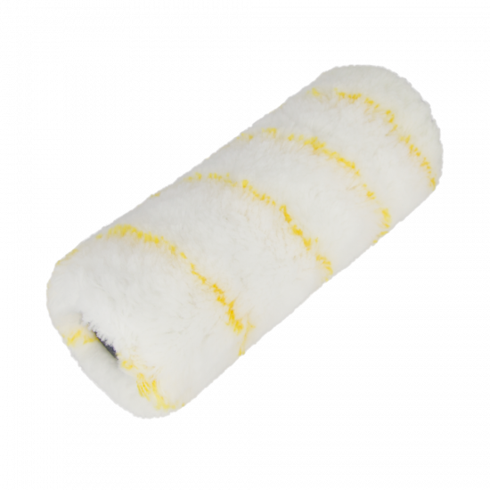 Polyamide roller yellow stripe Ø 44mm, 25 cm