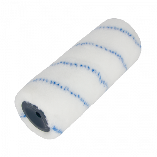 Nylon roller blue stripe Ø 44mm, 18 cm