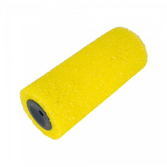 Texture roller coarse yellow Ø 75mm, 18 cm