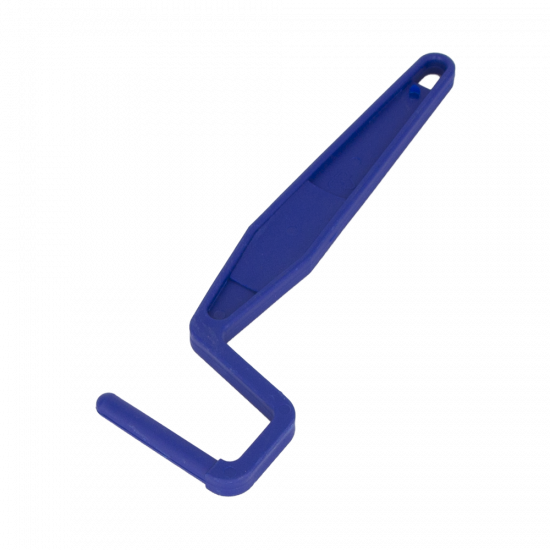 Mini-frame Ø 6 mm, for 5/7 cm refill plastic blue