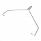 Double arm wire frame Ø 7 mm, 48 cm / 19" Double arm wire frame Ø 7 mm, 48 cm / 19"