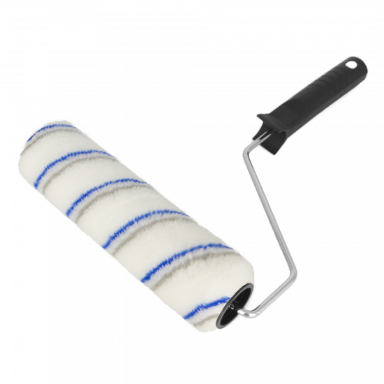Ecofiber roller grey/blue stripe, Ø 38 mm