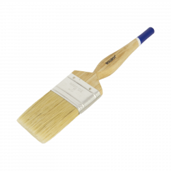 Blue tip, 100% white bristle Blue tip, 100% white bristle