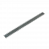 Notched blade 0,5 mm hardened steel