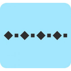 400016 Profi Stencils 20 x 50 cm