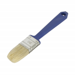 Flat brush, white bristle Flat brush, white bristle