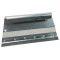 Spreader with slot for notched blades Spreader with slot for notched blades