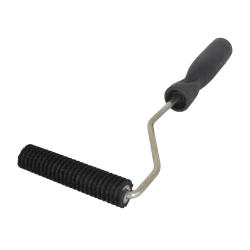 Bristle roller spiral