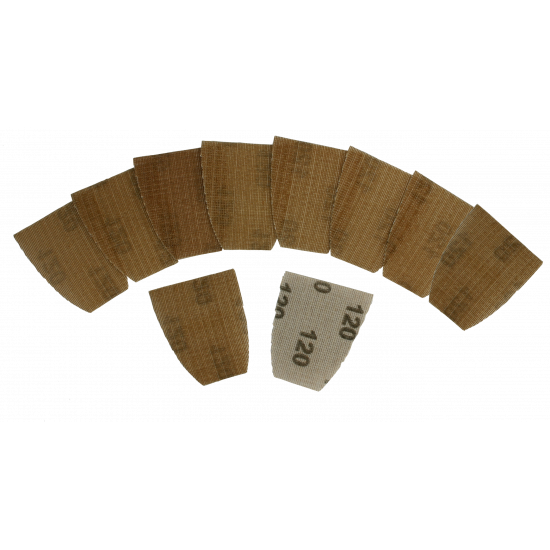Sanding Pads 120 grit for The Underdoor (10 pcs)
