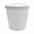 Round Plastic Bucket with Lid