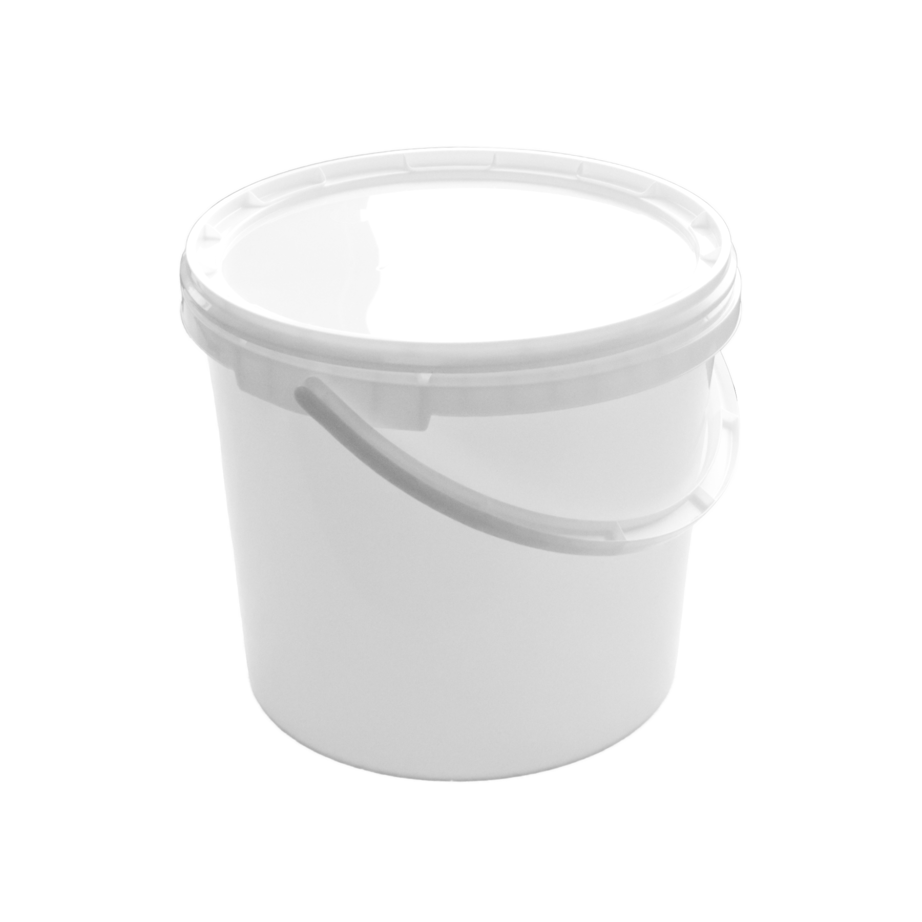 Round plastic hot sale buckets