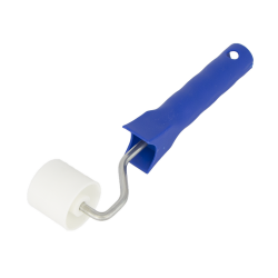 Seam Roller plastic 5 cm / 2" white Seam Roller plastic 5 cm / 2" white
