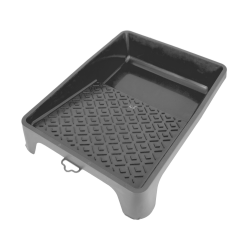 Paint tray plastic black 24 x 32 cm