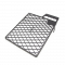 Paint grid plastic black with handle
