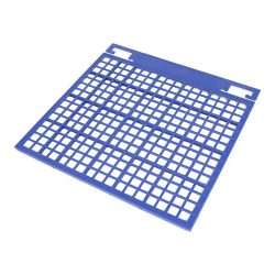 Paint grid plastic blue large