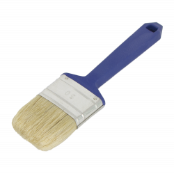 Flat brush, white bristle Flat brush, white bristle