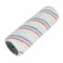 Nylon roller blue/red stripe Ø 44mm, 25 cm