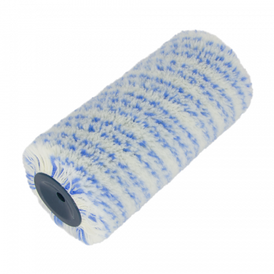 Polystripe roller blue stripe Ø 44mm, 25 cm